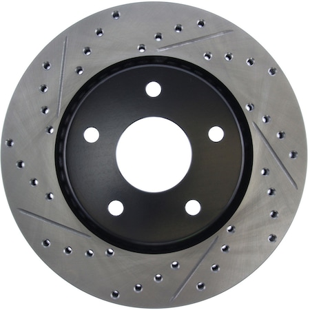 Centric Parts Sport Drilled/Slotted Brake Rotor, 127.67069R 127.67069R